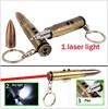 Bullet LED Laser Infrared Portable Key Chain Multi-functional Pen