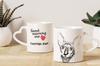 Cornish Rex – Cat mug, adorable heart-shaped handle mug | Art-Dog