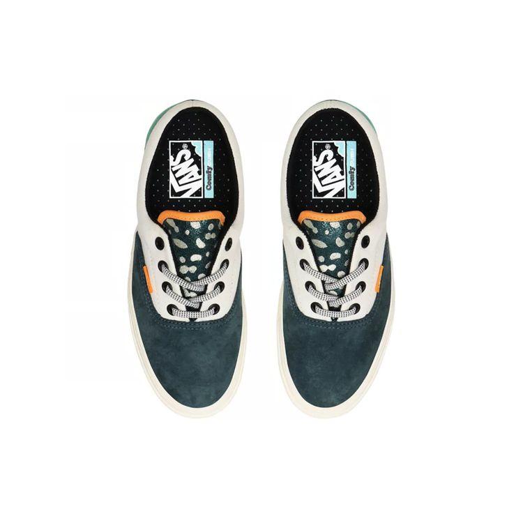 Vans Багз Банни Comfycush Era Ретро Низкие Повседневные Скейтбордические Кроссовки Унисекс Бело-зеленые VN0A3WM9WWF
