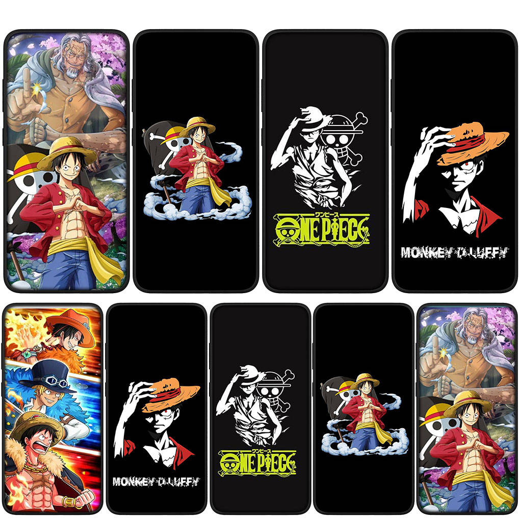 Cover for iPhone 16 15 Xiaomi Redmi Note 14 13 12 11 Pro Max X 8 9 16e Samsung Galaxy S25 S24 S23 A4Moto OPPO Huawei Luffy Anime One Piece Phone Case
