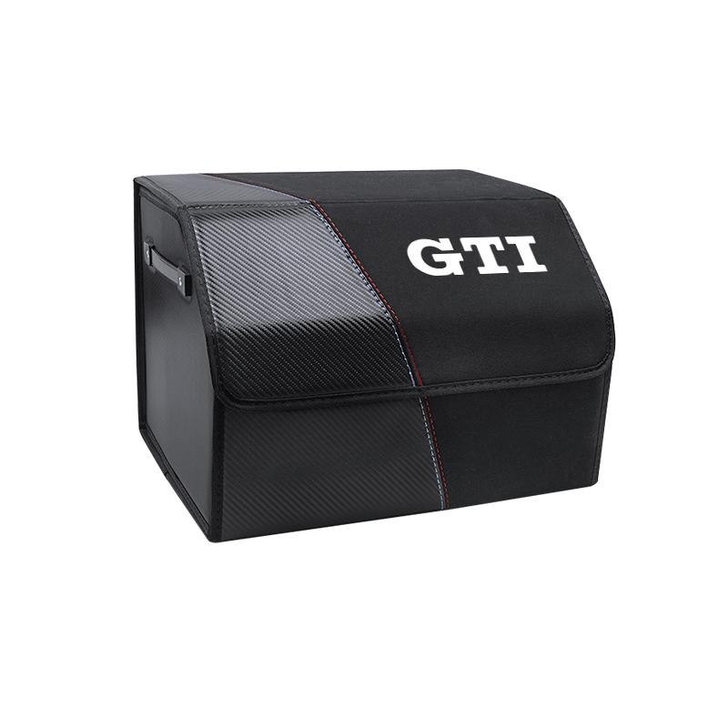 Folding Car Trunk Organizer Box Storage Bag Tools Tidying For VW GTI Polo Golf Passat Tiguan Arteon Touareg Taigo Jetta Hub Cap