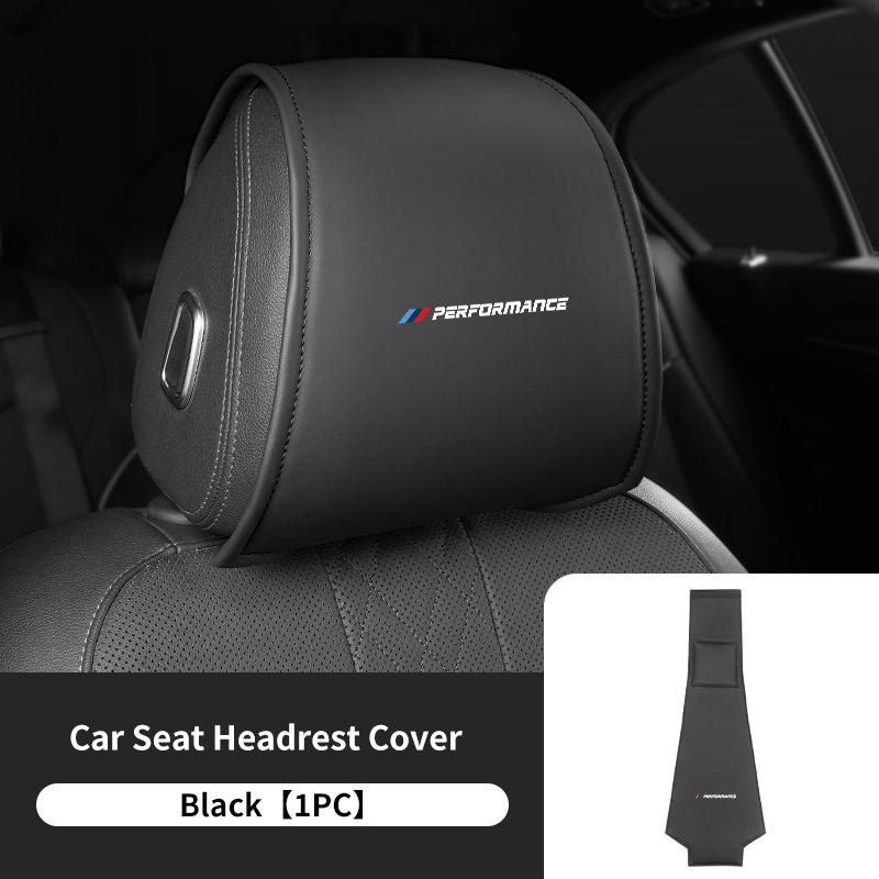 1/2pcs Car Seat Universal Headrest Pillow Anti-dirty Protector Cover For BMW E30 E34 E36 E39 E46 E52 E53 E60 E61 E62 E70 E71 E83