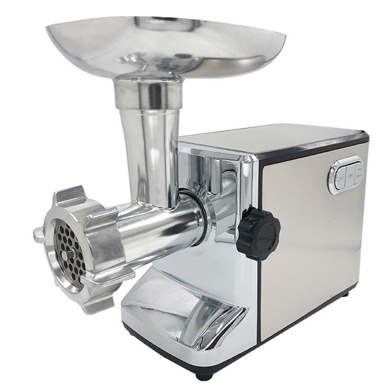 Электрическая мясорубка 220 В, мясорубка из нержавеющей стали, наполнитель для колбас, свинины, перца чили, говядины и чеснока, бытовая машина для измельчения