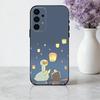Милый чехол D-Doubao D-Duck для Samsung Galaxy A73, A72, A71, A70, A53, A52, A51, Мягкий силиконовый черный чехол