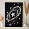 DIY Stars Pearl Diamond Art Kits Without Frame 30x40cm Gem Art Diamond Painting Kits for Adults/Beginners Gift Idea Home Wall Decor