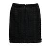 Chanel P24980V15543 шерстяная юбка черная шерсть Б/У