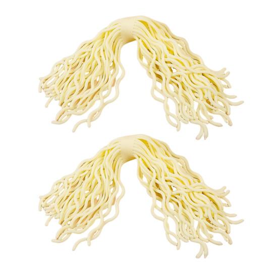 2 шт. Игрушка-антистресс в виде лапши, мягкая эластичная веревка из ТПР, непоседа, для детей, подростков, взрослых, портативная, для декомпрессии, имитация спагетти, тянущаяся сенсорная игрушка