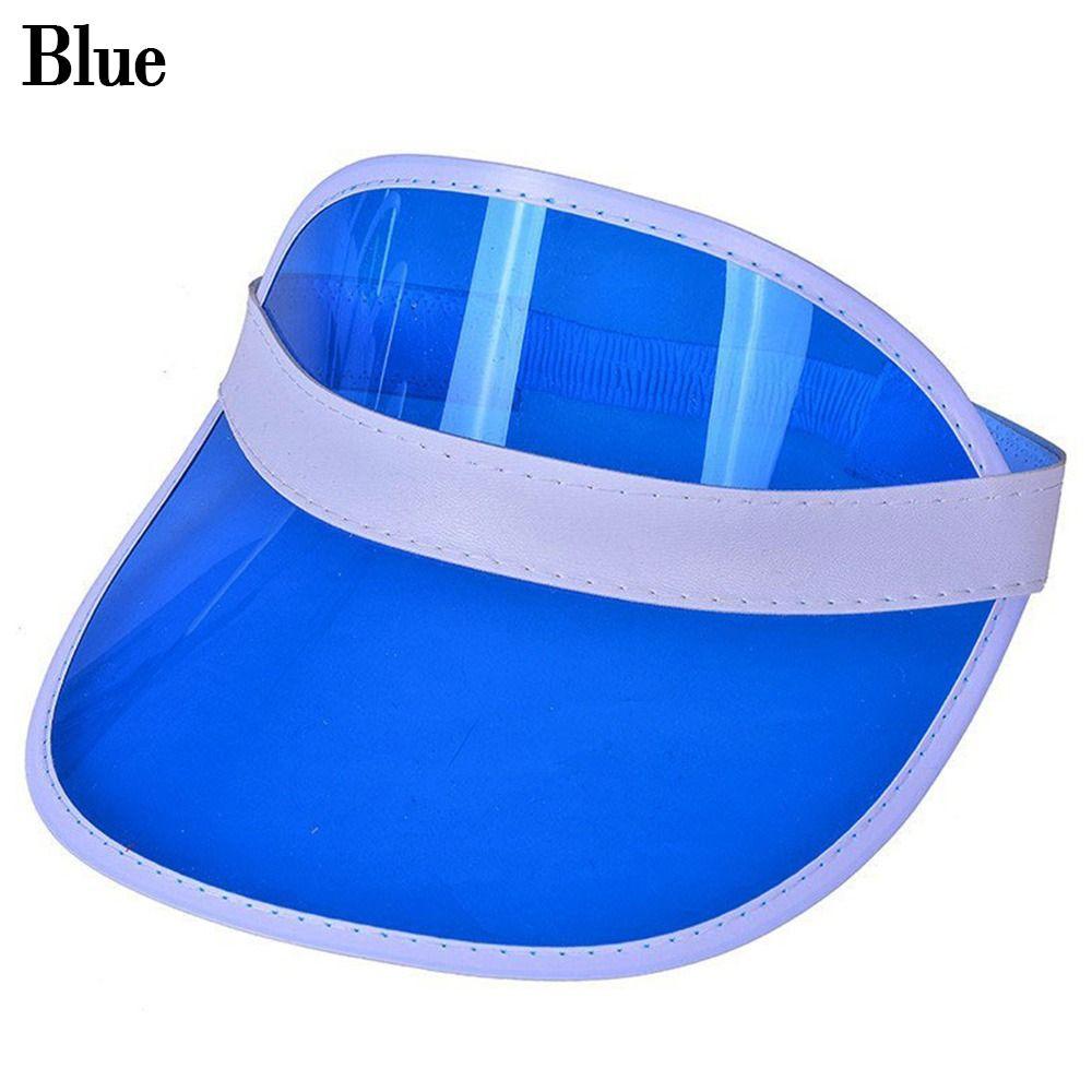 Пустая макушка Женская Мужская Прозрачная Велосипедная Солнцезащитная Шляпа Козырьки Летняя Бейсболка Защита от УФ Лучей Солнцезащитная Шляпа