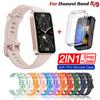 Silicone Watchbands For Huawei Band 9 Strap Replacement Strap For Huawei Band 8 Correa Bracelet