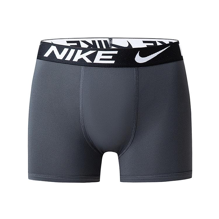 Nike Модное Простое Универсальное Мягкое Нежное для Кожи Детское Нижнее Белье 3 шт. Черное Магнитно-Серое NY2333018GS-001