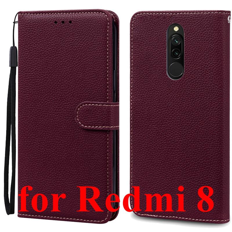 For Redmi 8 Case Xiaomi Redmi 8A 8 a Cover Soft Silicon Leather Wallet Flip Case For Xiaomi Redmi 8 Phone Case With Card Holder