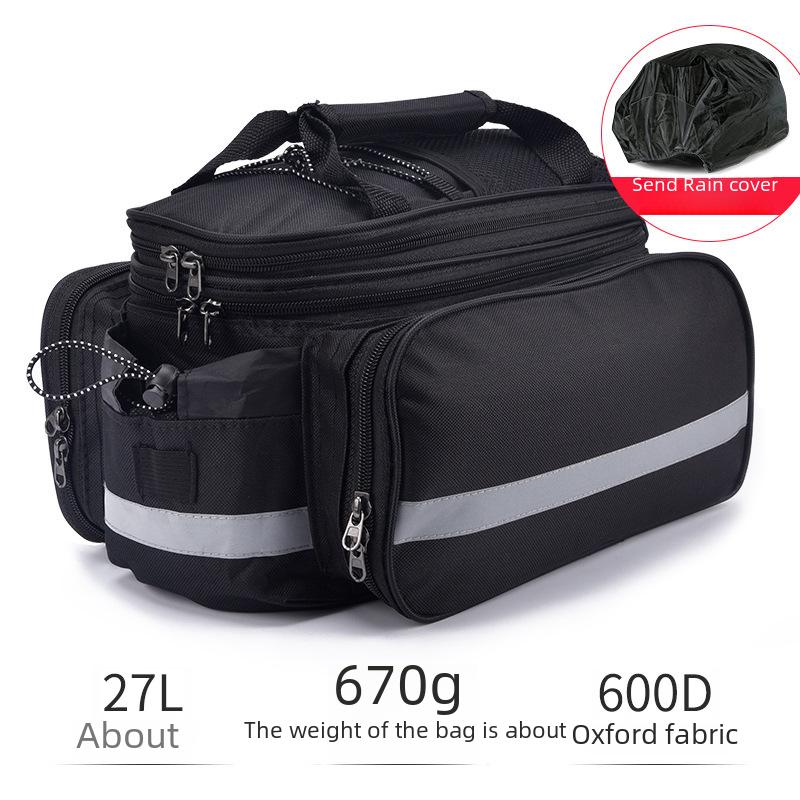 Водонепроницаемая задняя сумка для горного велосипеда - Большая вместимость Велосипедное снаряжение