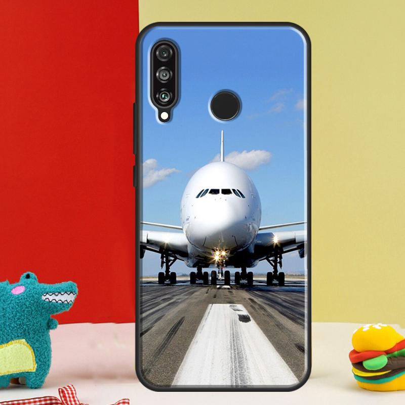Чехол для Huawei Nova 12i 12s 11i 5T 9 10 SE Y91 Y90 Y60 Y70 Y72 Y61 P60 Pro P20 P40 P30 Lite с рисунком Самолет Летать Путешествие