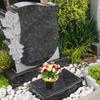 Cemetery Flower Holder with Lid Graveyard Memorial Vase Cemetery Flowerpot for Flower Arrangement Cemetery Decorations