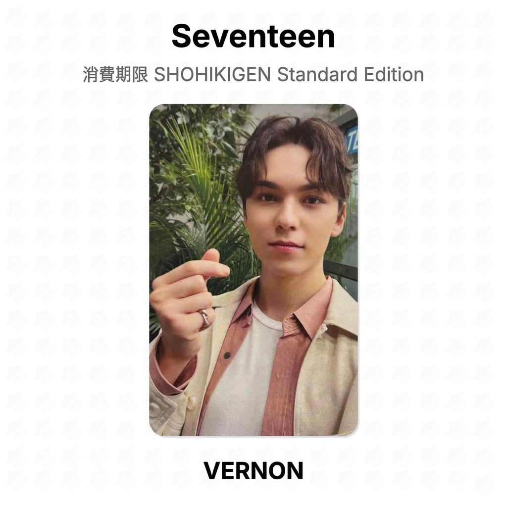 Seventeen SHOHIKIGEN Стандартное издание Официальная фотокарточка