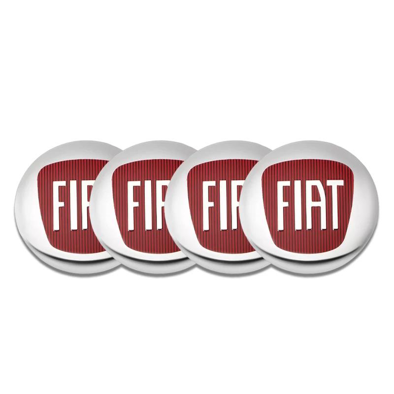 4 шт. 56 мм 60 мм Центральная заглушка ступицы колеса автомобиля Для FIAT Abarth 500 Pulse Panda Tipo Strada 600 500L Накладка на диск Наклейки с логотипом Аксессуар