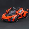 1:24 McLaren Senna Супергоночный Автомобиль Сплав Литье под Давлением Модель Автомобиля Коллекционные Предметы для Взрослых Звук и Свет Хобби Праздничные Подарки С Парнем