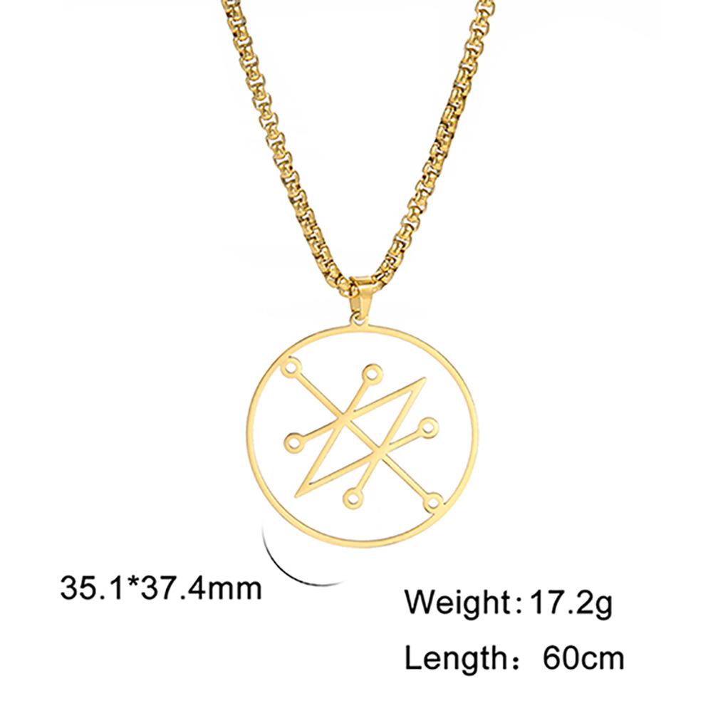 Ожерелье с подвеской в виде полой головы льва из нержавеющей стали с классическими элементами из животных, ожерелье для женщин и мужчин, подарки