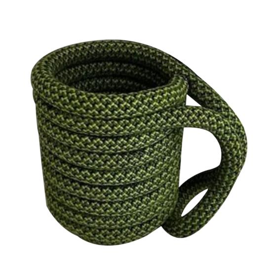 Веревка для скалолазания, чашка с рукавом, охладитель, изолированный держатель для пивной бутылки, веревка ручной работы, подарок для альпинистов, подходит для банок на 12 унций, для бутылок с высокими банками на 16 унций