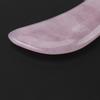 1pc Natural Rose Quartz Crystal Massage Wands Stone Face Massaging Tool Smooth 115mm 4.5in