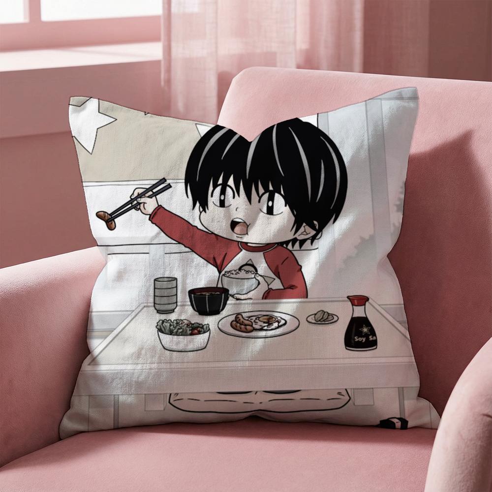 K-Kotaro Lives Alone Наволочка Мульти-сценарная Наволочка для Дома и Автомобиля - Двусторонняя, Мягкая и Прочная для Повседневного Использования