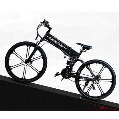 Электрический горный велосипед SAMEBIKE, бесщеточный двигатель 500 Вт с 21 скоростью Shimano, складной электронный велосипед,