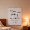 Настенный календарь 2026 год Год бескомпромиссного крутого дизайна Домашний офис Настольный календарь Функциональная планировка Календарь