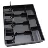 4 Bill Slots Register Drawer Tray Classify Store Money Storage Box for Restaurants