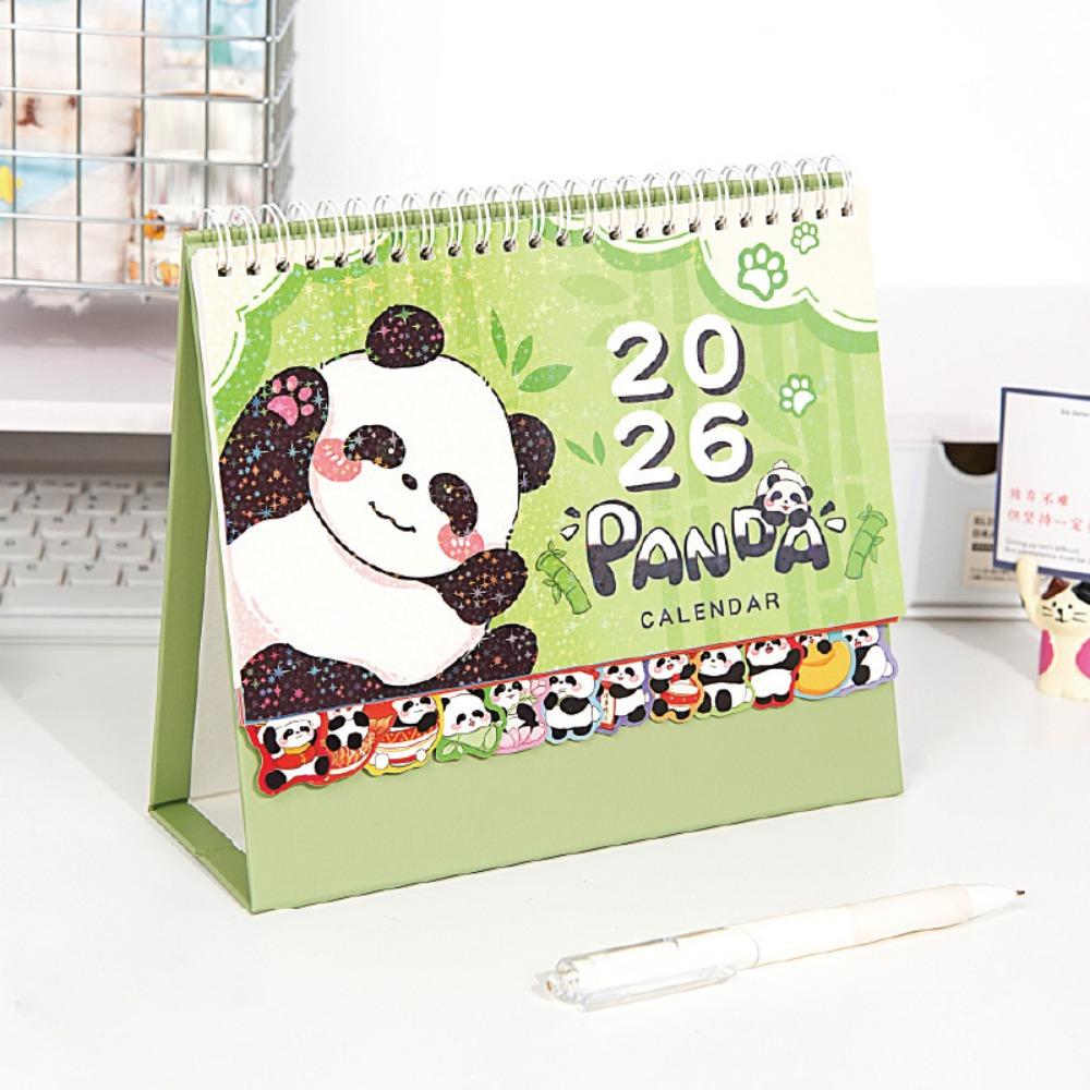 Coil Binding 2026 Desk Calendar Memo Notes Monthly & Daily Planner Monthly Calendar  School