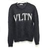 Valentino Свитер с логотипом VLTN Черный