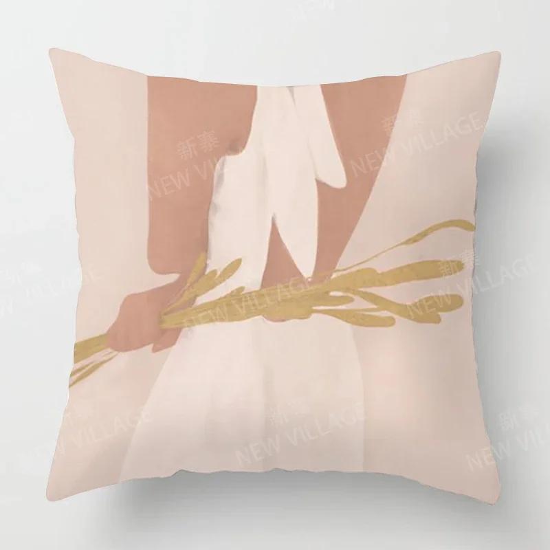 Скандинавский Осенний Домашний Декор Осеннее Украшение Наволочка для Подушки Диванная Наволочка Современная Гостиная