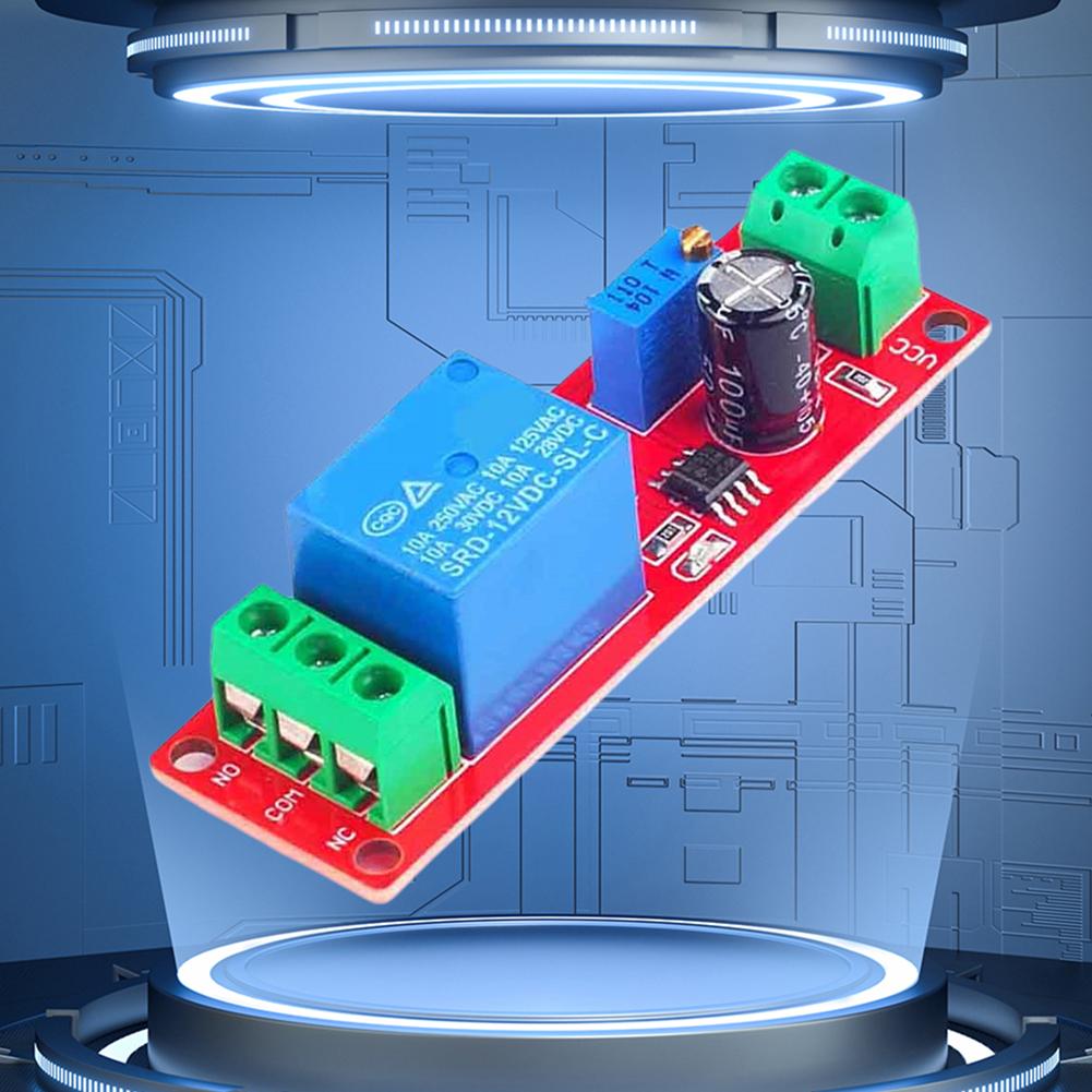AU BESTEP NE555 Таймер задержки реле щит модуль DC 12V 0 до 10 секунд задержки Modu