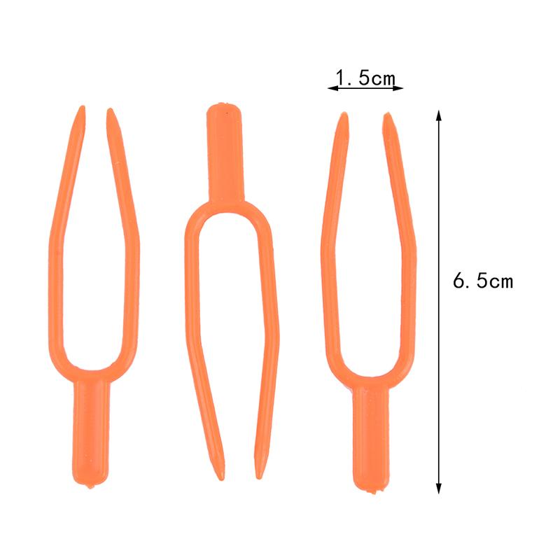 50 шт. Зажимы для растений Фиксатор для столонов Зажим для сельского хозяйства Вилки для клубники