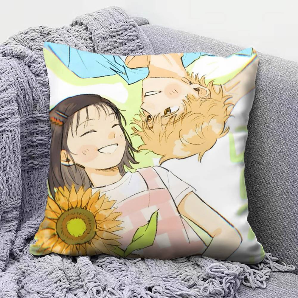 Подушки с персонажами Anime Skip and Loafer mitsumi and shima, Наволочки для дивана, Декоративные наволочки на заказ