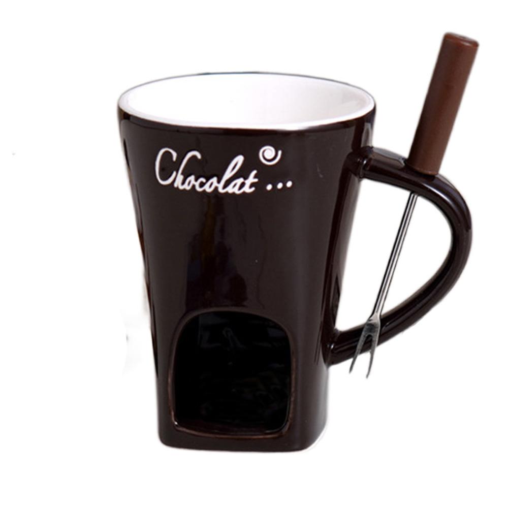 Набор кружек для фондю, персональные мини-фондюшницы, набор для приготовления фондю из шоколада, сыра, мороженого, индивидуальная чашка для плавления масла, маленькая подогреватель