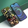 Чехол для телефона с коллажем из фильмов ужасов для Apple iPhone 12 13 Mini 11 14 15 Pro Max 7 8 Plus X XR XS SE 2020 2022, черный силиконовый чехол