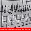 10 шт. Прочные крючки для экрана 5/10/15/20 см толщиной 3,3 мм Крючки из железной проволоки для подвешивания на сетку для экрана для супермаркета