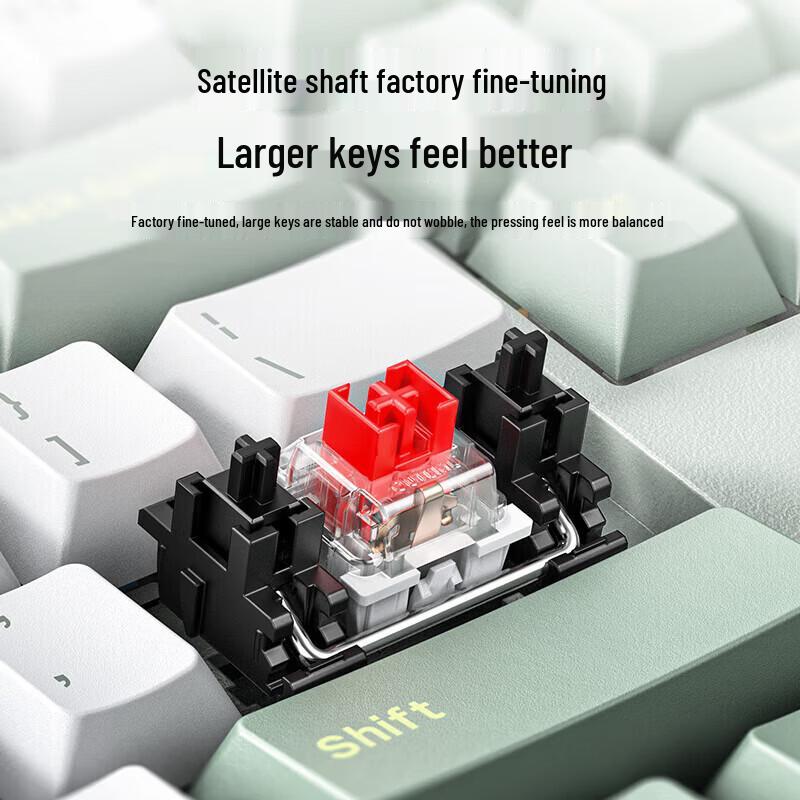 UGREEN 108-Key Silent Red Switch Mechanical Keyboard