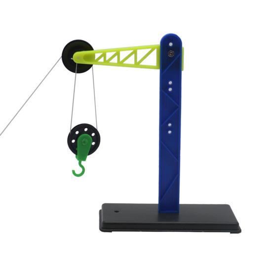 1/2/3 Sets DIY Pulley Block Kit Physical Scientific Experiment Training Aid Kids Students School Science Projects Pulley Learning STEM Toy