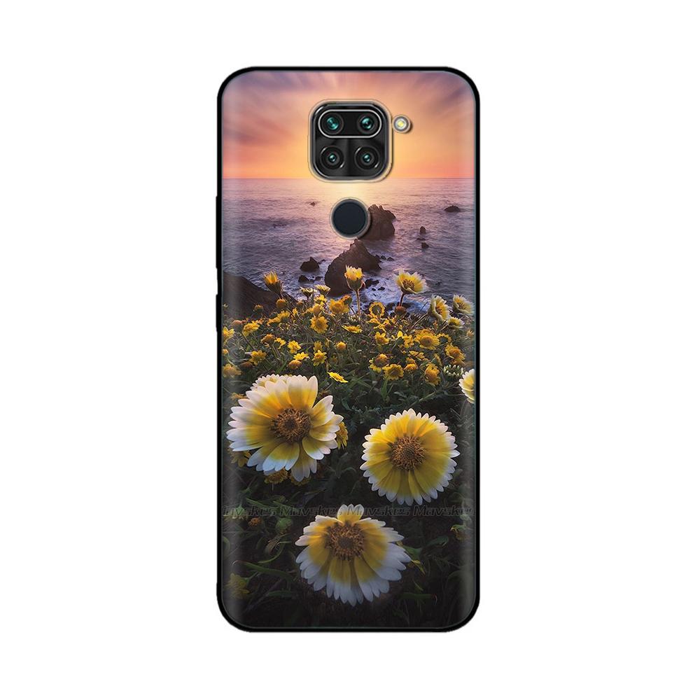 Милая задняя крышка с пандой для Redmi Note 9 Чехол для Xiaomi Redmi Note 9 Чехлы Note9 Мягкий жидкий силикон Полная защита Чехол для телефона