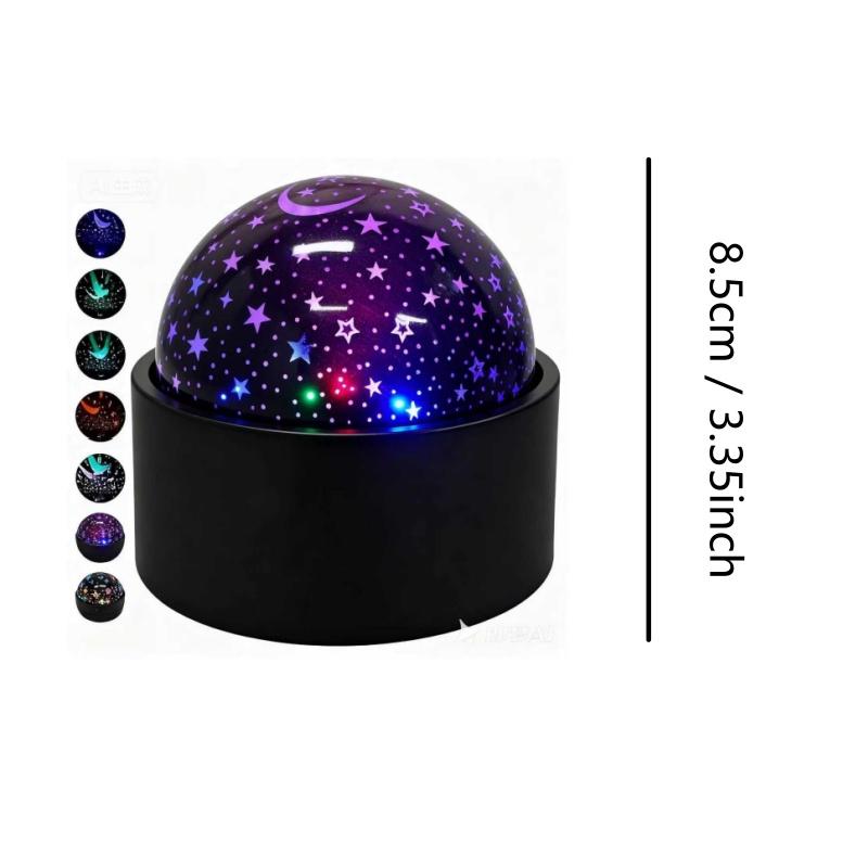Звездный Проектор Ночные Светильники RGB Ночные Огни Атмосферный Свет USB Звездная Лампа-Проектор для Спальни Вечеринки Декор Подарок на День Рождения