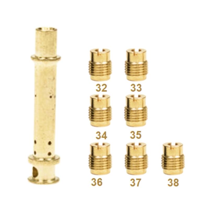 Комплект форсунок карбюратора послепродажного обслуживания с основными форсунками и медленной форсункой для мотоцикла 212cc Gx140 Gx160 Gx200