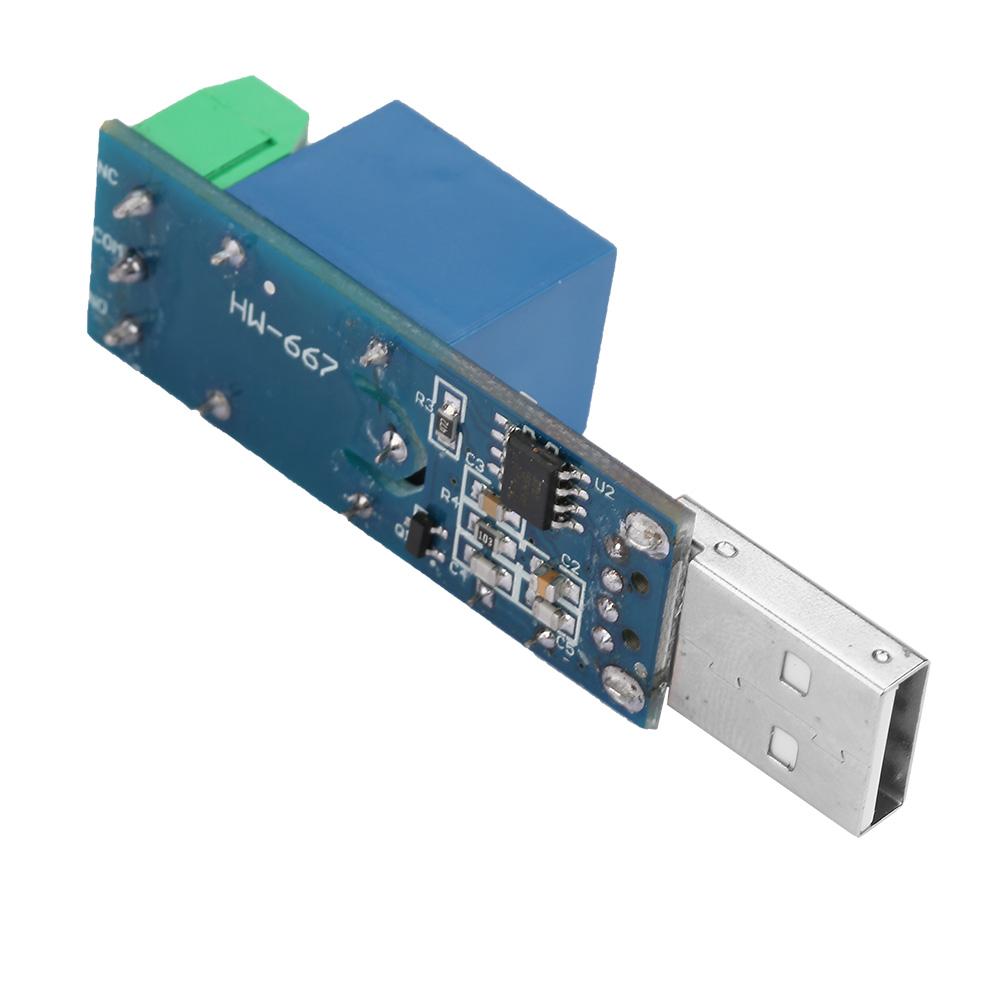 USB Relay Control Jog Self Locking with MCU PC Smart Control for Onboard Microcontroller Chips USB LED Display Military Grade Circuit Boa