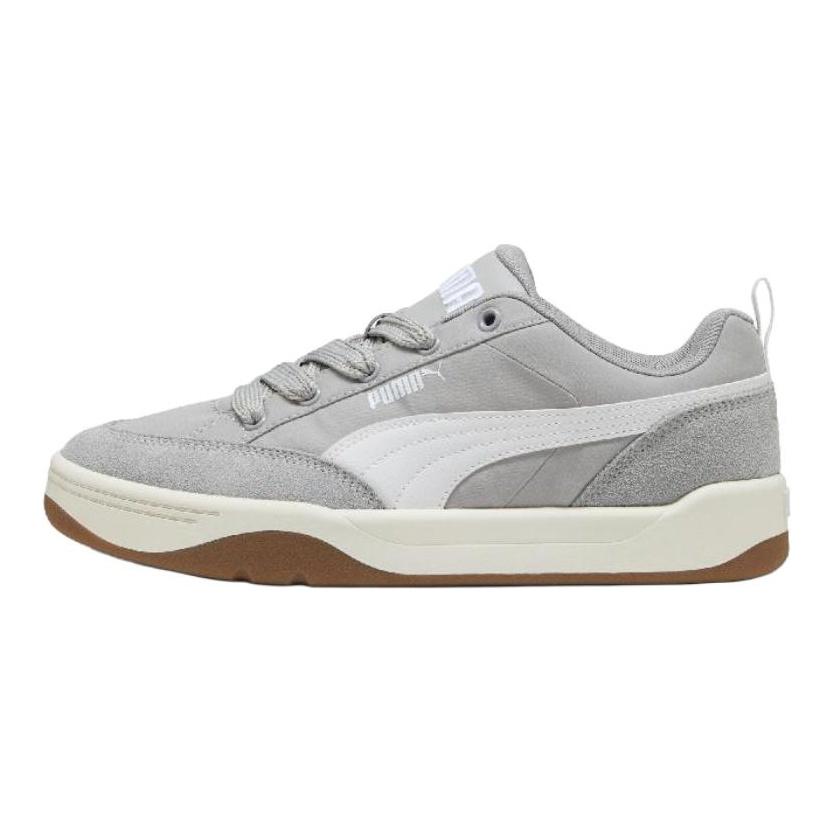 Puma Park Lifestyle Sk8 Мода Удобные Прочные Низкие Кеды Унисекс Серый 397495-09
