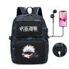 Рюкзак с принтом Spell Peripheral Школьный рюкзак для молодежи Компьютерная сумка USB Рюкзак для улицы Мужской и женский
