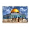 Masjid Al Aqsa and Dome of The Rock Canvas Painting Realist Mosque Posters Prints Muslim Wall Art Pictures for Room Home Decor