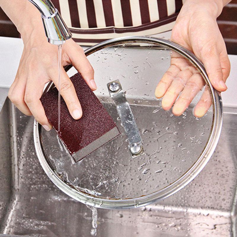 1/5/10 PC Houseeker Magic Cleaning Sponge Eraser Kitchen High Density Emery Melamine Sponge Pan Pot Removing Rust Rub Brush Scouring Pad