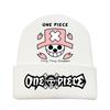 Вязаная шапка из аниме One Piece: Теплая, с бархатной подкладкой, с отворотом, взрослая уличная шапка-бини