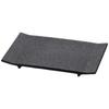Sushi Plate Wing Sushi Gray Dry Made In Japan J-kitchens (Rectangular Plate) Stand, Lacquer, Shatter-Resistant,