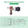 Rear View Auto Side Mirrors Folding Kit For 12V Universal Car Auto Intelligent Automatic Car Rearview Mirror Folding System